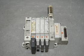 Vqc2100n-5c1 Smc Valve Bank 4 #x5930