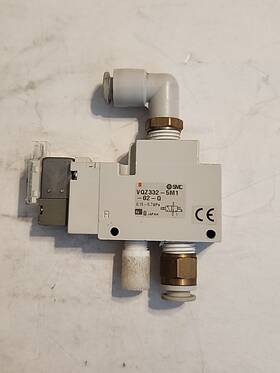 Vqz332-5m-02 Smc Used Solenoid Valve With Warranty Free Shipping