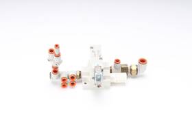 Vqz335-5l1 Smc Solenoid Air Valve With Manifold