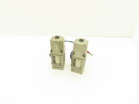 Vs4124 Smc Vs 4124 Pneumatic Solenoid Valve Ac 100/110v Lot Of 2