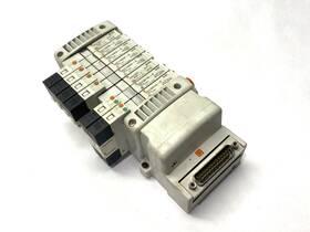 Vv5q11-08n3fu0 Smc Base Mounted Pneumatic Manifold Assembly D-sub Connector