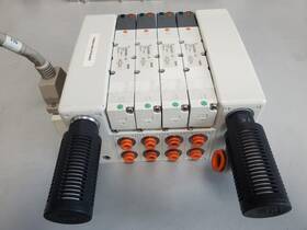 Vv5q41-04n11tfd3-nuc Smc Base Mounted Manifold Plug In D-sub Connector M815