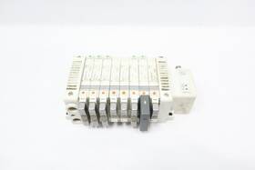 Vv5qc21-08c6sd0-s Smc Vqc Pneumatic Valve Manifold