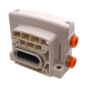 Vvqc2000-3a-1-n11 Smc D-side End Plate Assembly For Vqc2000 Manifold 3/8in P2c