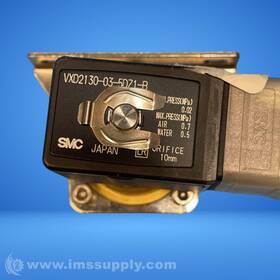 Vxd2130-03-5dz1-b Smc 2-way Media Valve Usip