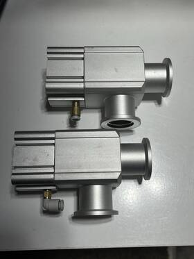 Xla-25-2m9 Smc 2x Aluminum Body High Vacuum Angle Valve Lightweight Compact