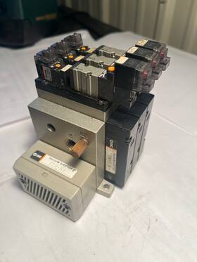 Zm101n Smc Vj114 Zzm-sa Vacuum Ejector With 3 And Solenoid