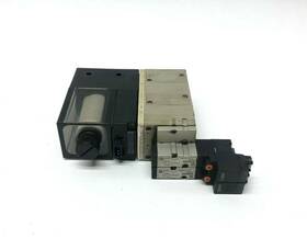 Zse2-0r-15 Smc Pneumatic Vacuum Switch And Vj3133 Solenoid Valve Assembly