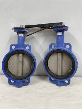 Dn150-pn16 Smith- Cooper 2 Dn150 Butterfly Valve Cf8m Used. Please See Desc And Pics