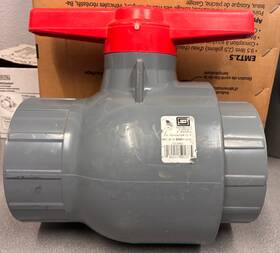 2122-040c Spears 4 Inch Sch80 Cpvc Epdm Compact Ball Valve