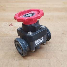 2729-015 Spears Pvci Diaphragm Valve With Union Body 1-1/2 Inch 235psi Water 73 F