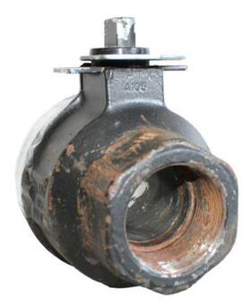 2f-s03-se Square Balon Floating Ball Valve Diameter 2 Inch Threaded End Connection
