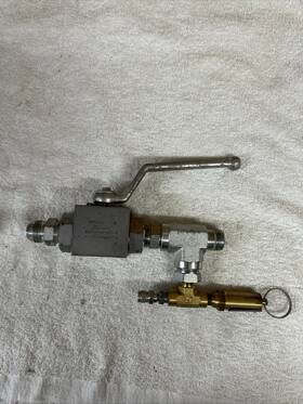 Bbv-2-n12-8001-m Stauff Bbv-2-n12-8001- Valve Bbv-2-n12-8001-m. 6000 Psi. Relief 2500psi 5/8 Jic 3/4 Npt