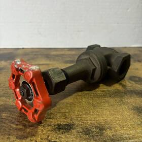 B-114 Stockham 1 Inch Bronze Threaded Gate Valve 2-way 125 Made In Usa