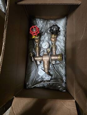 M-5000h Strahman Steam And Cold Water Mixing Unit