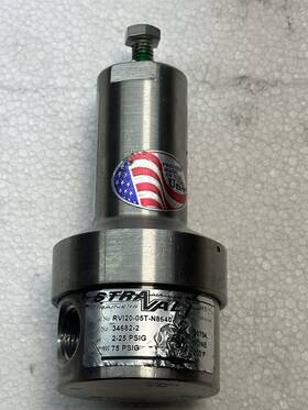 Rvi20-05t-n6840 Straval Rbi20-05t-n8640 Regulator Range 2-25 Psig 75 Psi Max Inlet #2