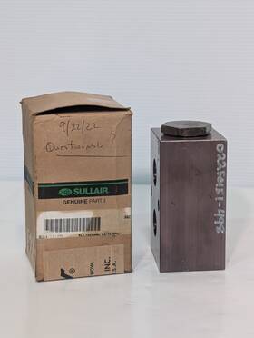 02250151-498 Sullair Blk Thermal Valve 50hp Compressor Element -for Parts