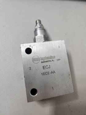 Ecb-9eh8 Sun Hydraulics Ecj 1ec2-aa Hydraulic Valve Block