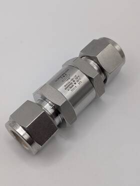 Shcv2-s-8-1p Superlok Icvss025ff6k Inline Check Valve 1/2 Inch O.d. Tube 1psi Cracking 6000p