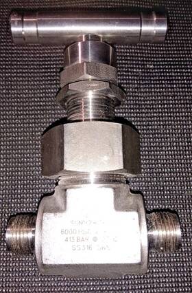 Sunv2-s-6 Superlok Sunv2-s-6/ Sunv 3/8 Inch 6000 Psi Ss316