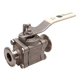 Sbc76666attr Svf Flow Controls 1 Inch -1500 Ss Ball Valve With Handle Size 1500psi Tri-clamp