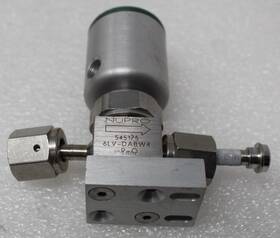 6lv-dabw4-p-c Swagelok Nupro Diaphragm Valve Nc 1/4 Inch Mvcr