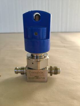 6lvv-dplhmrvr4-p1-bl Swagelok Diaphragm Valve Tested/working