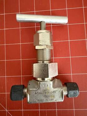 U12lr-g-ss Swagelok 6z A Parker Stainless Steel Needle Valve