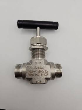 Ss-18rs12 Swagelok 8250 Stainless Integral Needle Valve