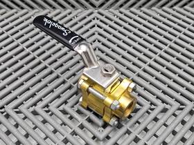 B-63tf8 Swagelok 5/16 Inch Brass Ball Valve And Stem