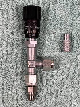 B-ss4-a Swagelok Nupro S-series Precision Low Flow Micrometer Metering Valve