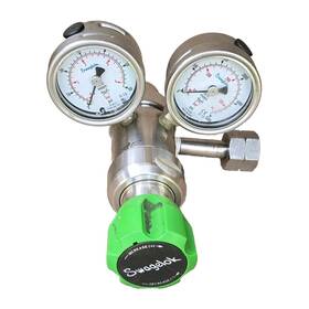 Kcyaerf412a20030 Swagelok 2-stage Pr Regulator 2 Gauges To 50 Psig 3.4 Bar