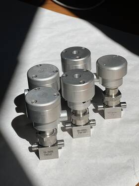 M-4bk-tw1c Swagelok Nupro Nickel-copper Alloy 400 1/4 Inch Npt Pctfe Gasketed Valve