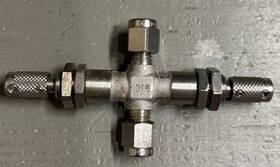 Ss-2mgd Swagelok Metering Valve M Series Swagelok/nupro Double Pattern 1/8 Od Tube