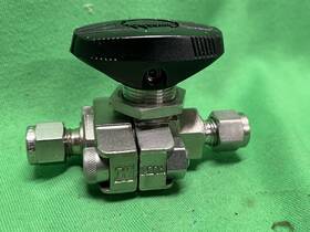 Ss-33ps4 Swagelok 1/4 Tube Ball Valve Multi Purpose 33 Series High Flow 6000 Psi