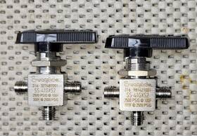 Ss-41gxs2 Swagelok 2 3-way Ball Valves Connections 1/8 Inch Tube Fitting