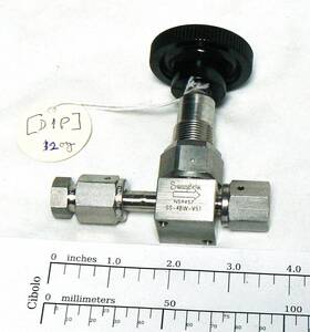Ss-4bw-v51 Swagelok Stainless Steel Bellows Valve Handle And Cap D1p