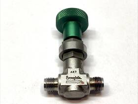 Ss-4l-ep Swagelok Metering Valve 1/4 Inch Without Nuts