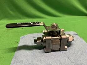 Ss-65tw12t65-3 Swagelok Stainless Steel 1/4 Turn Ball Valve 3/4 Inch Od Tube