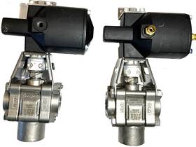 Ss-65xtf16-e Swagelok W Cf3m &153-da Pneumatic Double Acting Actuator 3 Way 1/4