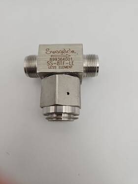 Ss-8tf-le Swagelok Stainless Steel Tee-type Particulate Filter Fnsp
