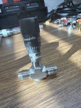 Ss-svr4-vh Swagelok Metering Valve Vcr Ports