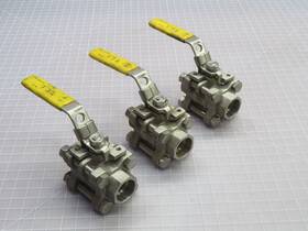T266543 T.c.i. Tc-03s Lot Of 3 Ball Valve