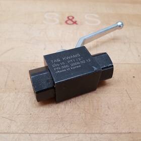 2009.02.12 Tae Kwang Dn-15.pt1/2 Inch Ball Valve Pn-350 1/2 Npt - Used