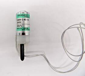 Exakn-2-nc-10 Takasago Electric Micro Solenoid Diaphragm Isolation Valve 24vdc