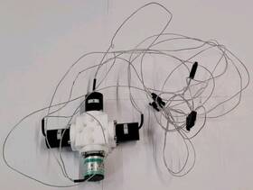 Stv-2-4mic-12 Takasago 4-port Solvent Mixing Valve Stv-2-4mic 12v Dc