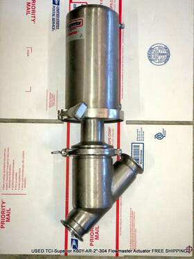 K60y-ar-2-304 Tci-superior Used K60y-ar-2 Inch -304 Flowmaster Actuator Free Shipping