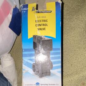 Teejet Technologies Aa144a Solenoid Electric Control Valve For Water