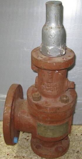 26ha10-120 Teledyne Farris Engineering Pressure Relief Valve Type Size 1 H 3