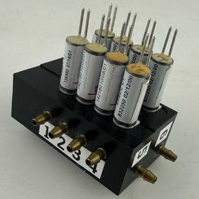 Lfmx0515650ba The Lee Company Lhdx0507350ab Co Manifold With 8 Micro Solenoid Valves 24vdc